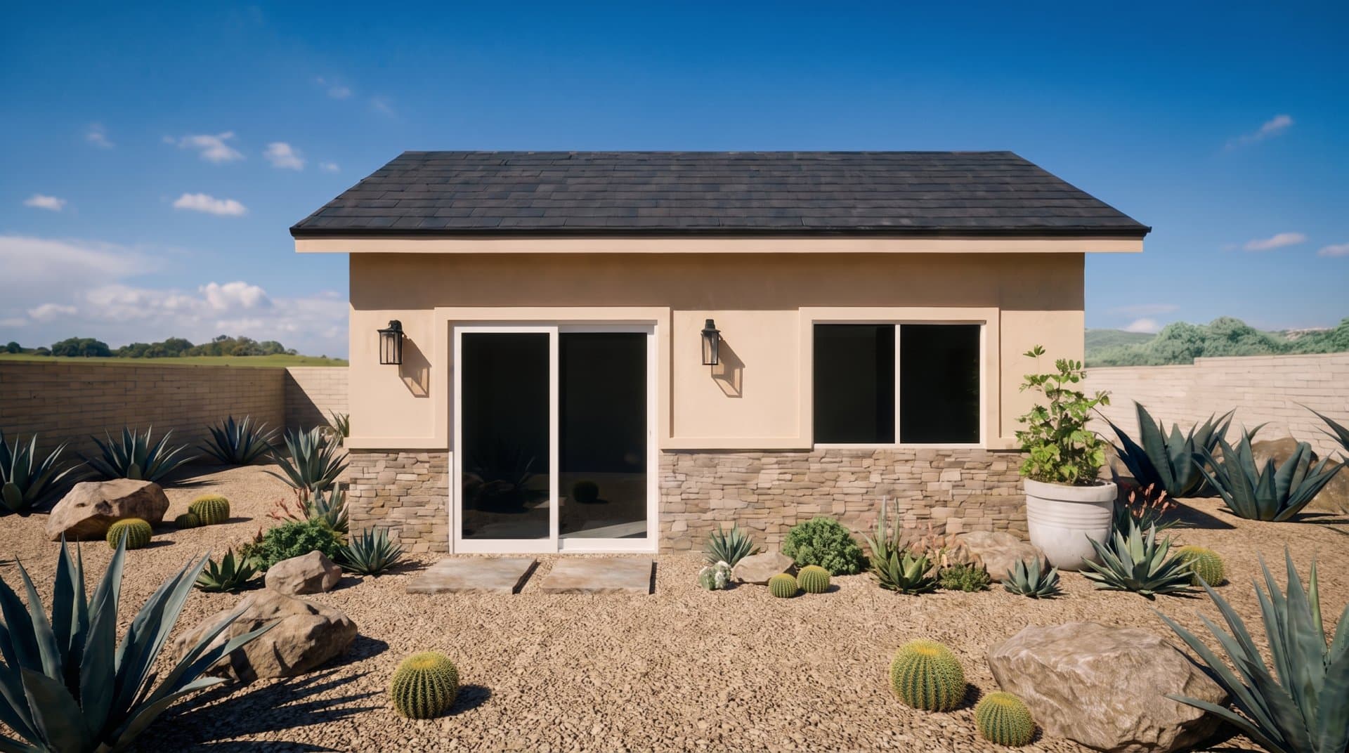 The Mojave exterior view 2