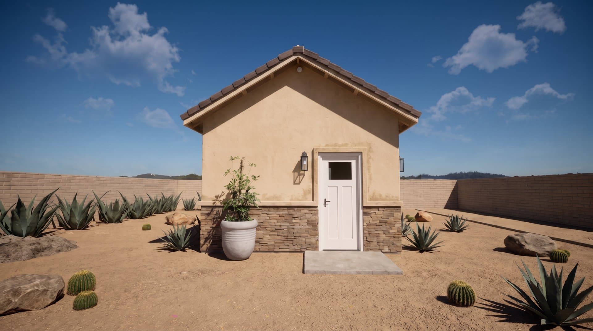 The Mojave exterior view 3