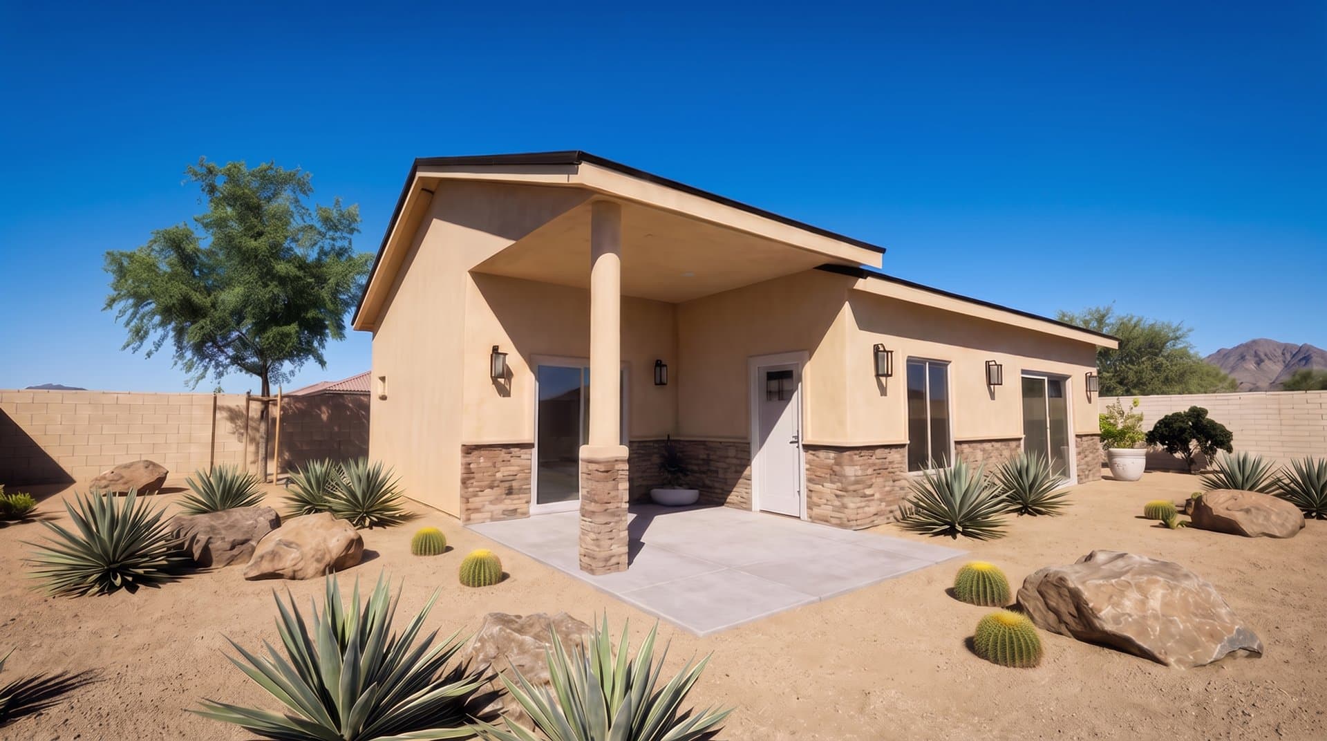 The Oasis exterior view 2